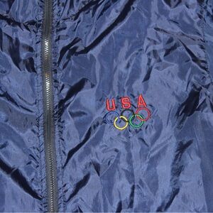 Vintage USA Olympics Windbreaker jacket